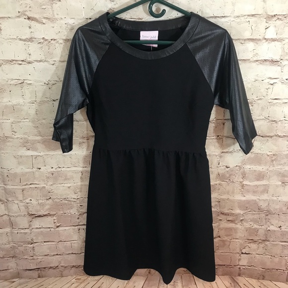 NWT Romeo & Juliet couture Faux Leather Mini Dress - Picture 2 of 7